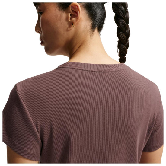 Nike Γυναικεία κοντομάνικη μπλούζα Sportswear Tight Ribbed T-Shirt